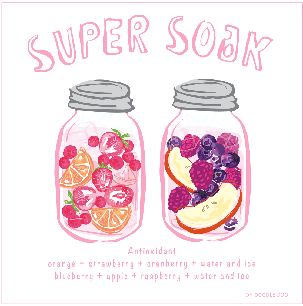 SUPER SOAK - Infused water - image 2 - student project