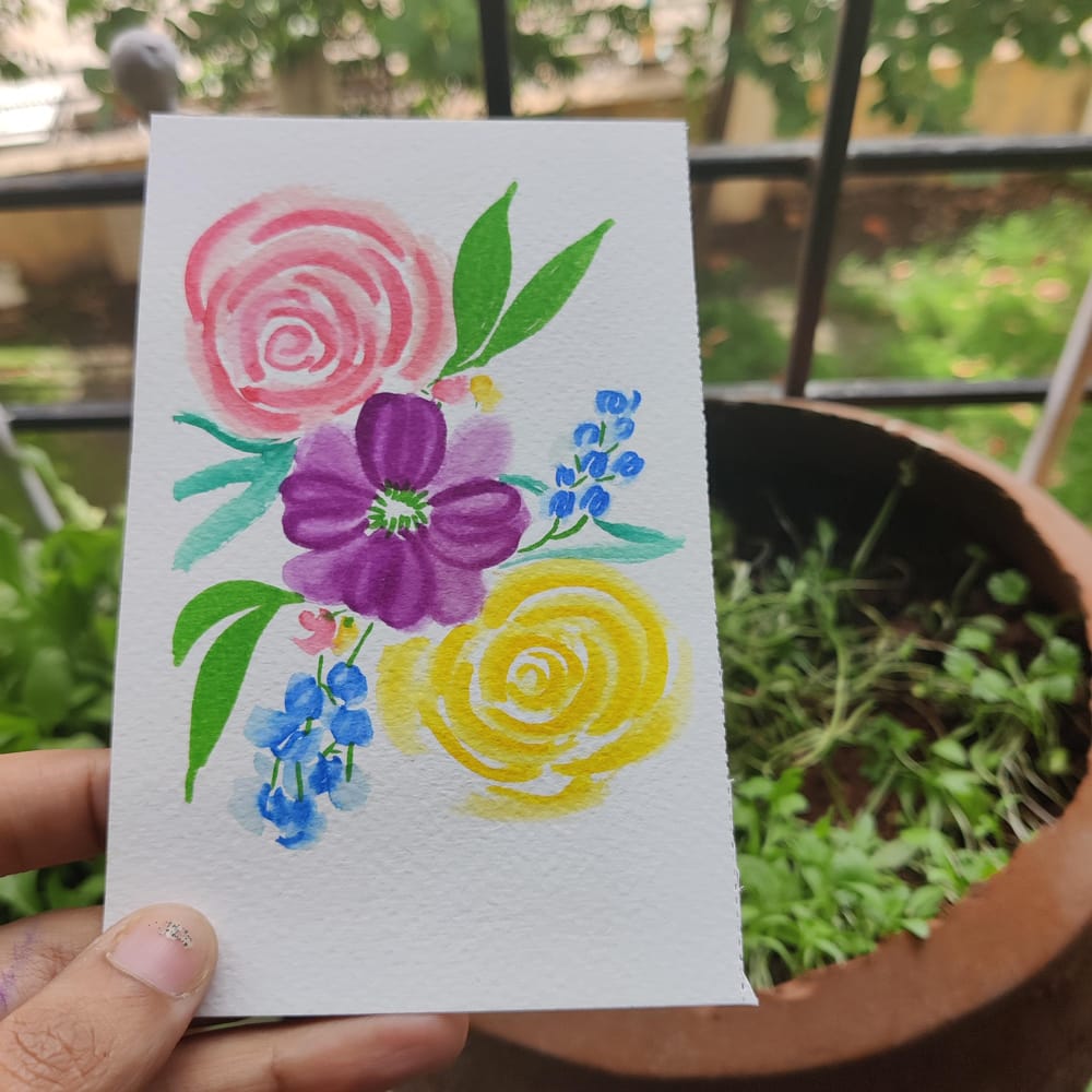 Floral composition - image 1 - student project