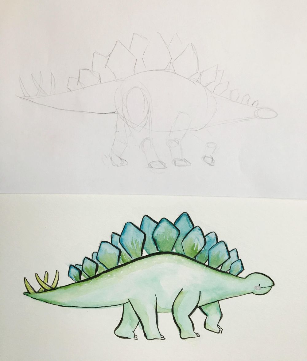 Llamas and Dinos - image 2 - student project