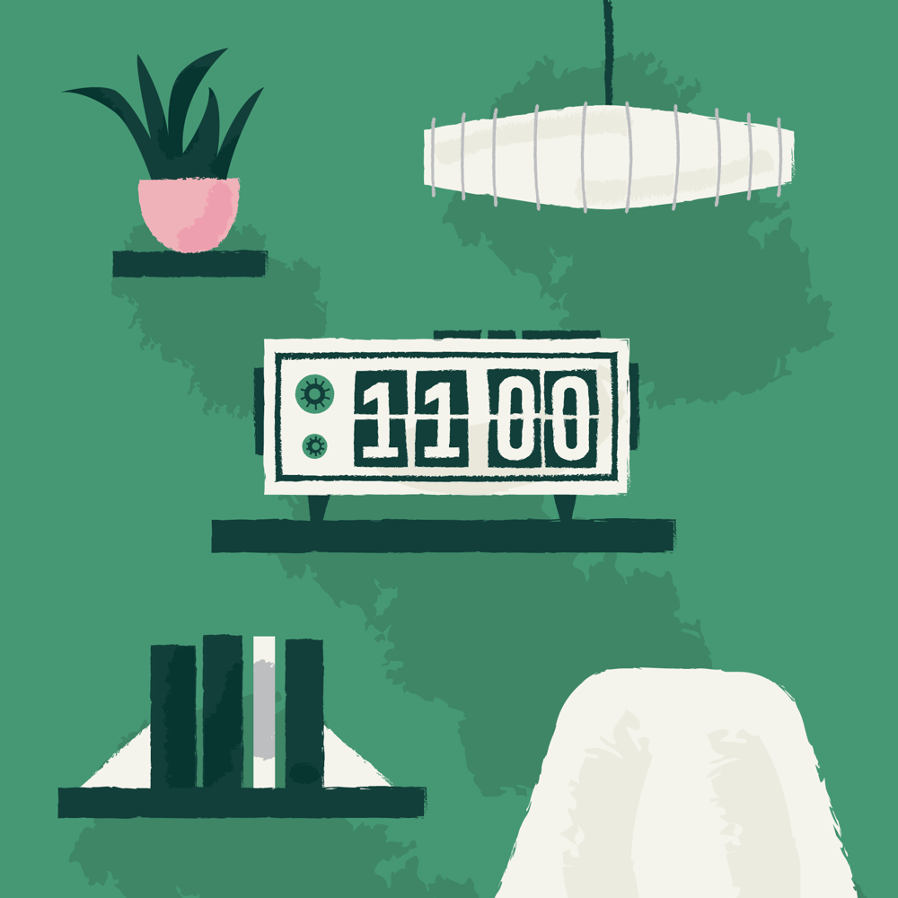 Retro Clock - image 1 - student project