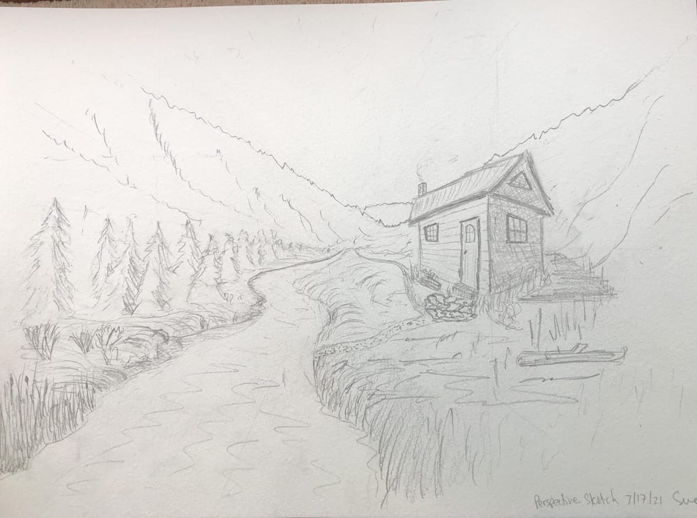 Perspective Sketching - image 1 - student project