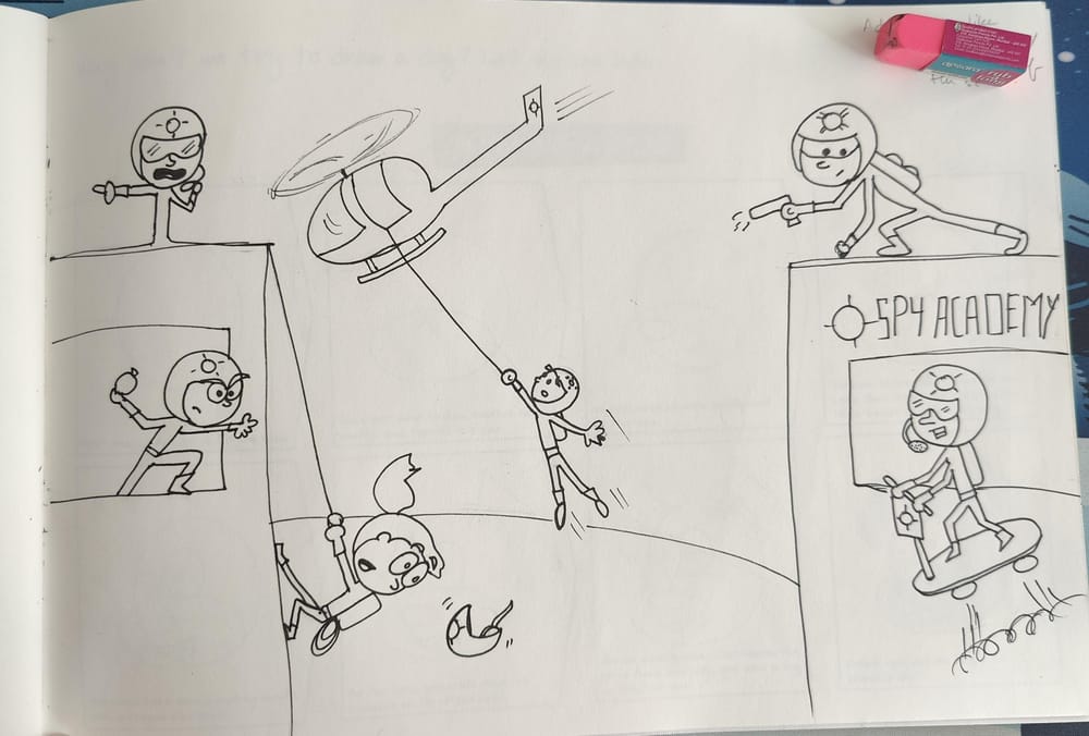 Cartoon Doodles Design - image 10 - student project
