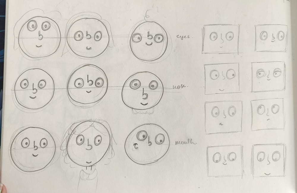 Cartoon Doodles Design - image 6 - student project