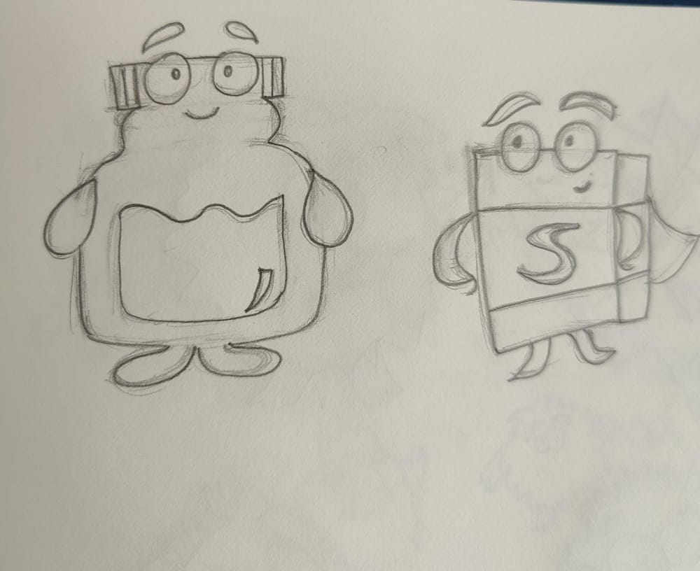 Cartoon Doodles Design - image 12 - student project