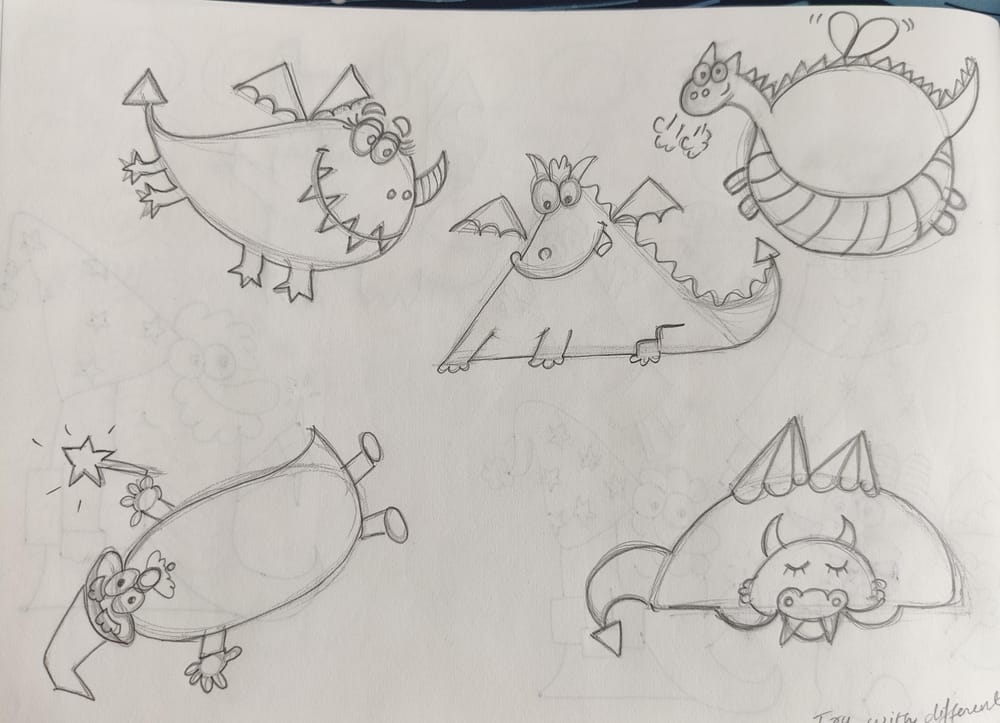 Cartoon Doodles Design - image 2 - student project