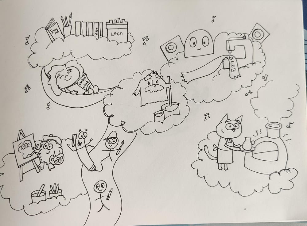 Cartoon Doodles Design - image 16 - student project