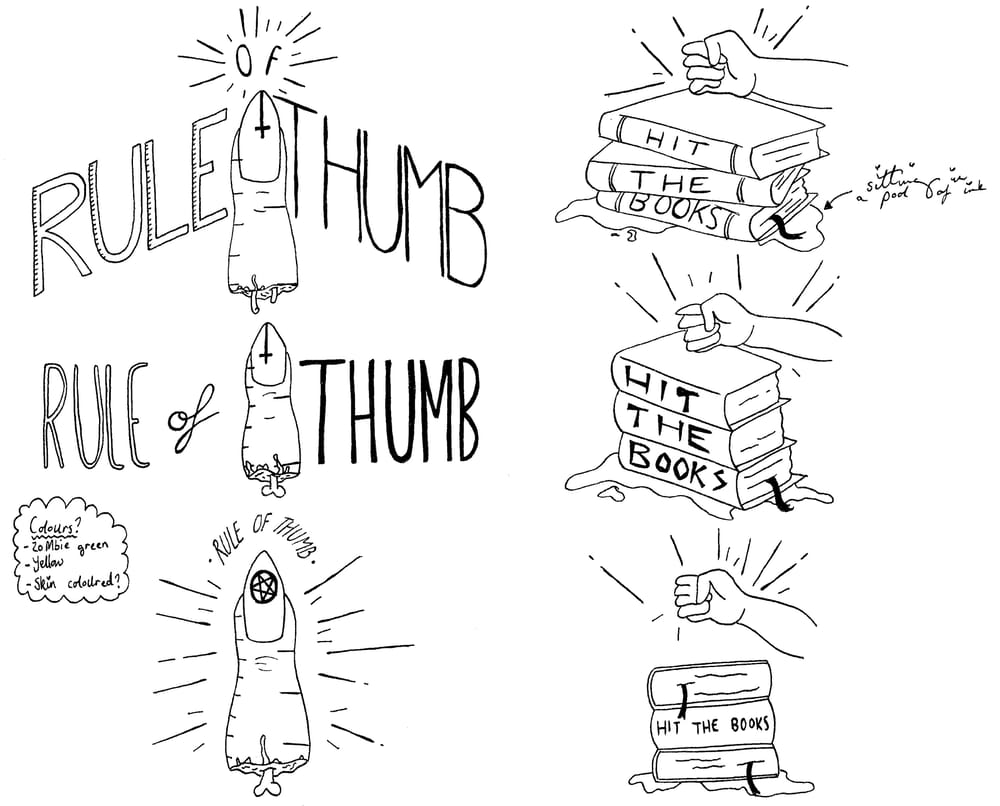 Idiom Project: Rule Of Thumb | Hit The Books - image 3 - student project