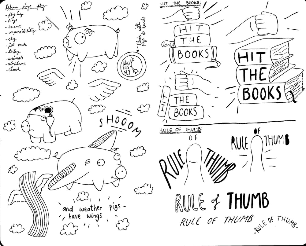 Idiom Project: Rule Of Thumb | Hit The Books - image 2 - student project