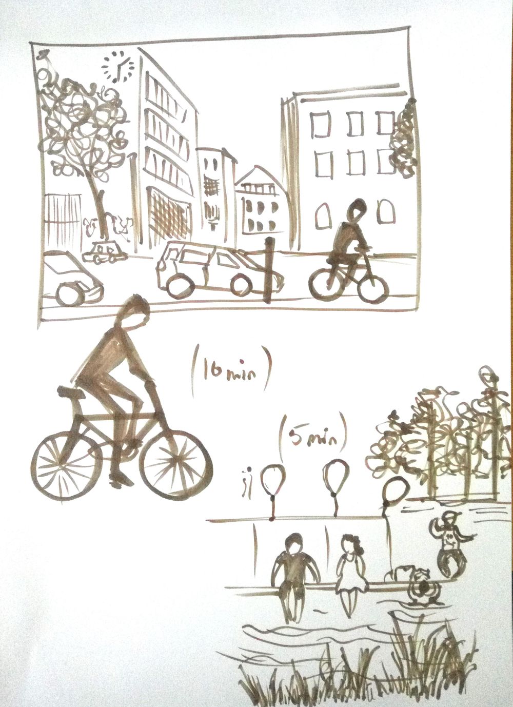 ink sketches challenge - image 2 - student project