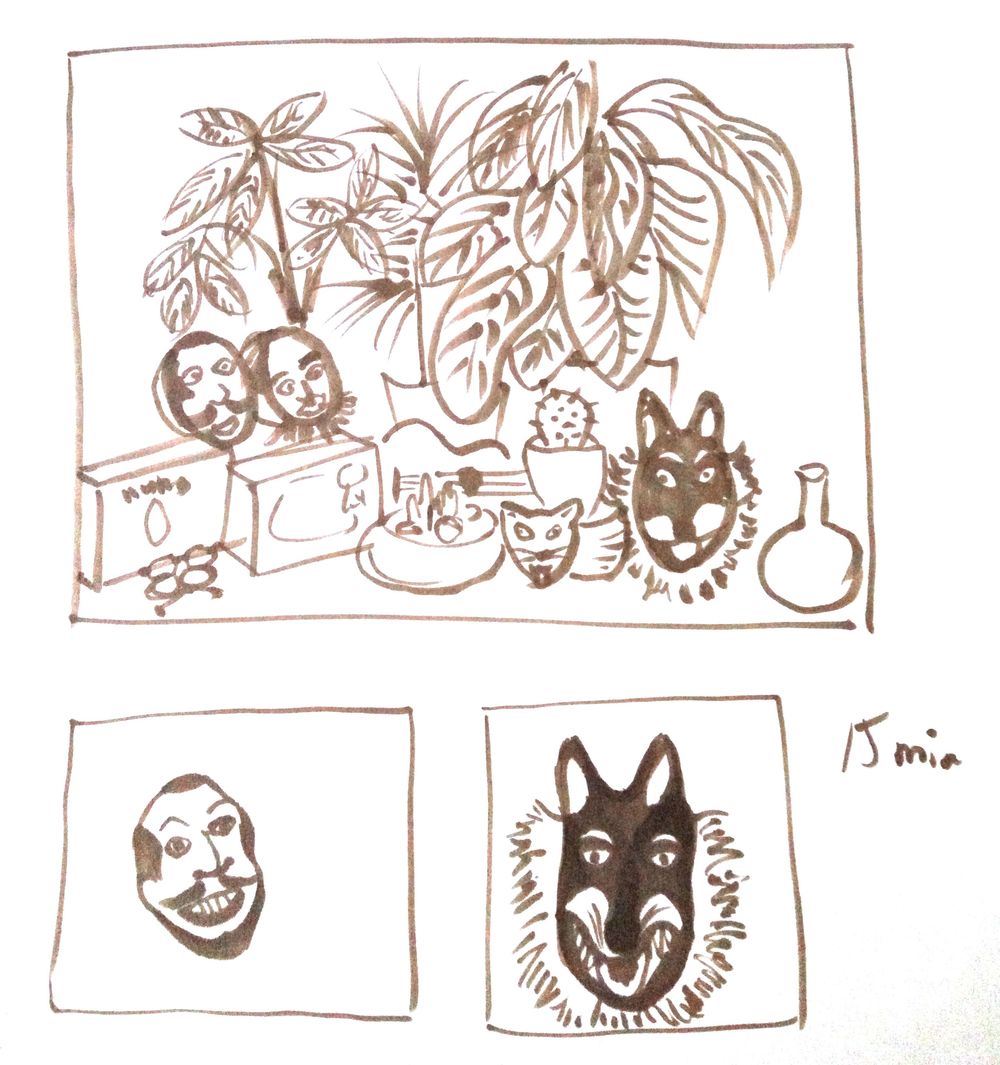 ink sketches challenge - image 1 - student project