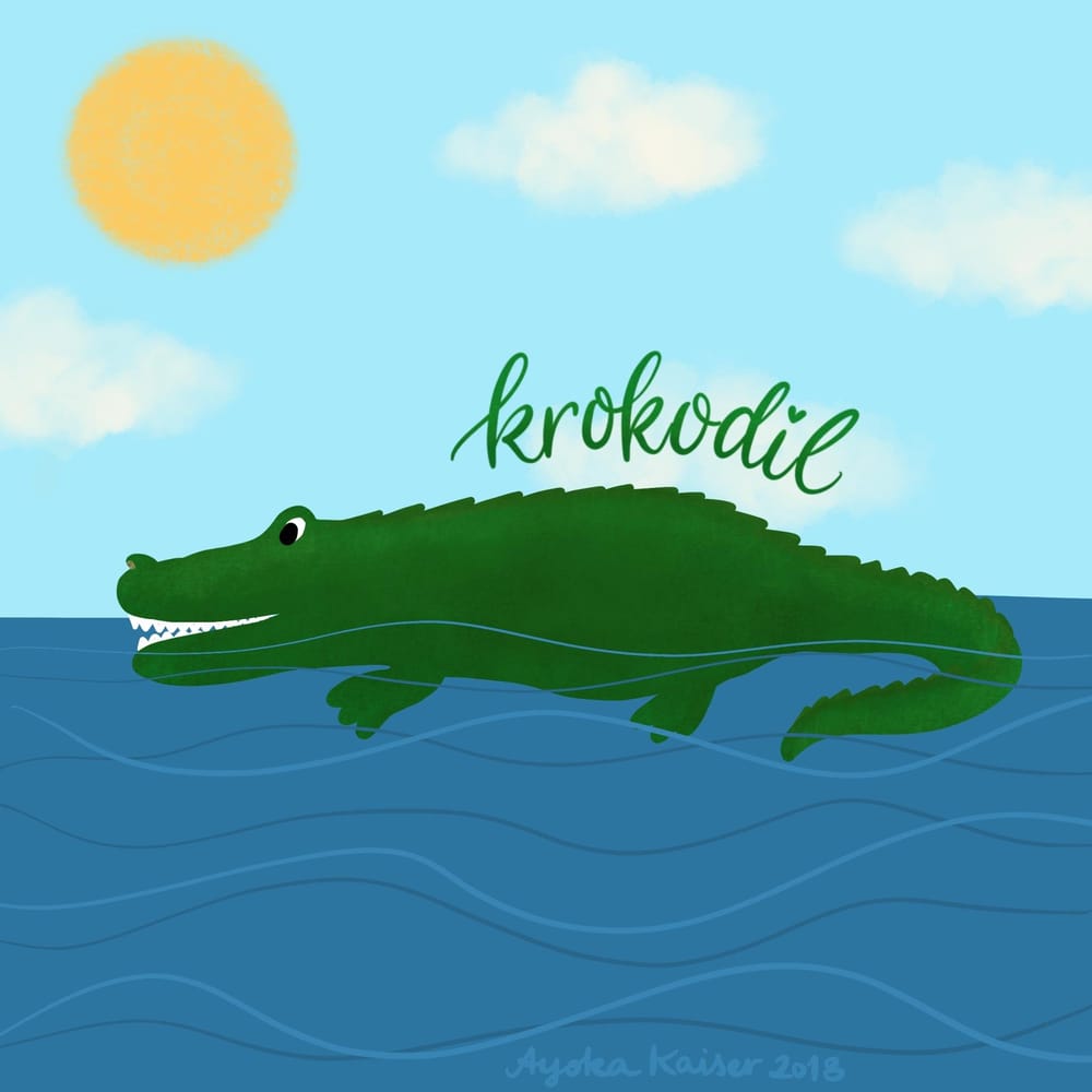 Barky Brush on Crocodile - image 1 - student project