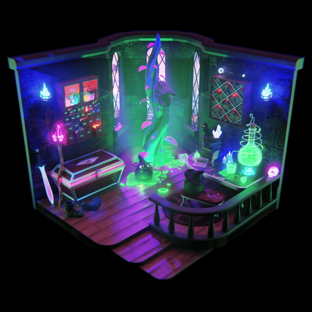 Playing with lightings and textures - image 1 - student project