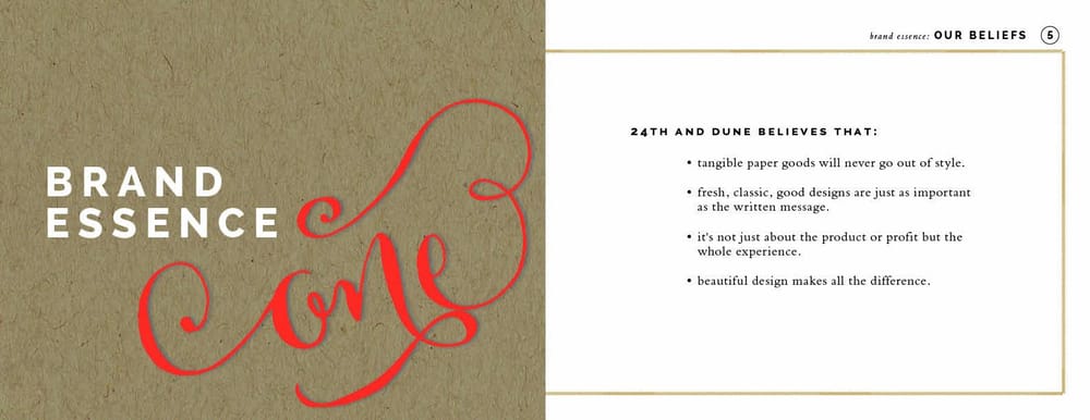 24th and Dune Style Guide - image 2 - student project
