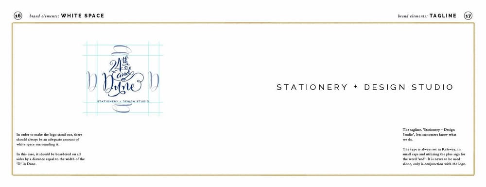 24th and Dune Style Guide - image 8 - student project