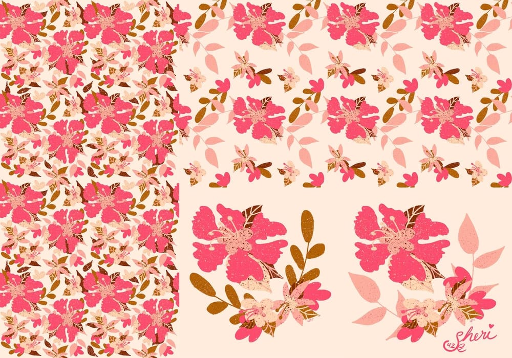 Pattern Pinks - image 1 - student project