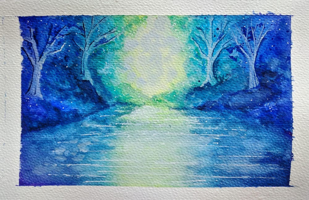 My Fantasy Forest River - image 1 - student project