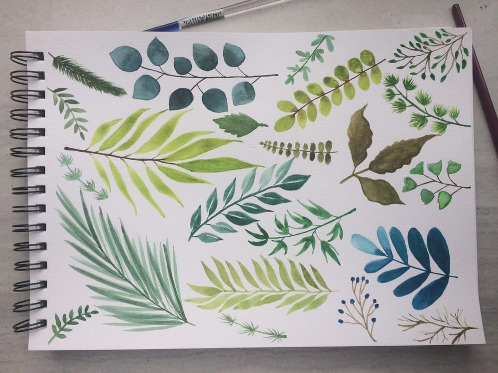 Assorted Leaves - image 1 - student project