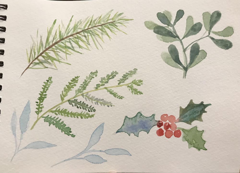 Painting Christmas motifs - image 3 - student project