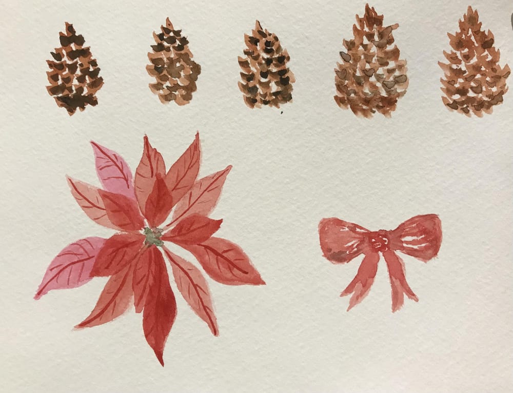 Painting Christmas motifs - image 4 - student project