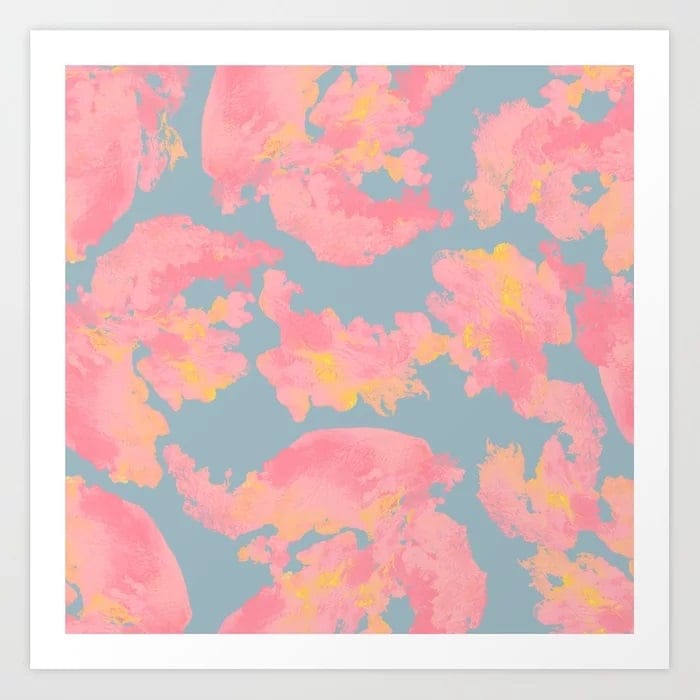 Acrylic Stains Seamless Pattern - image 7 - student project