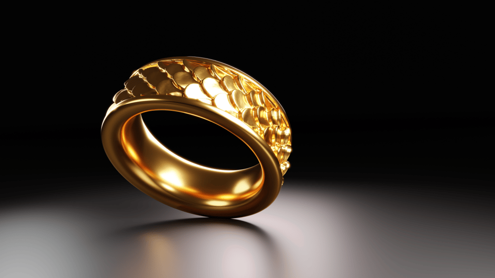 Different Patterns on 3D Printable Rings & Rendering - image 1 - student project