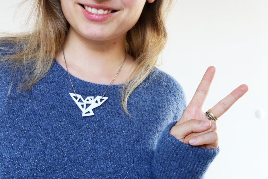 Printed Jewelry, modeled in Blender - image 5 - student project