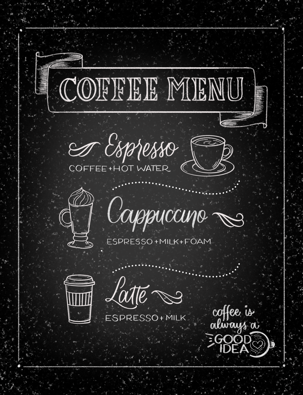 Coffee Menu - image 3 - student project