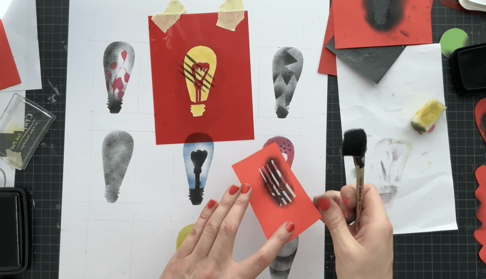 Poster with a Stencil Printing Technique - image 4 - student project