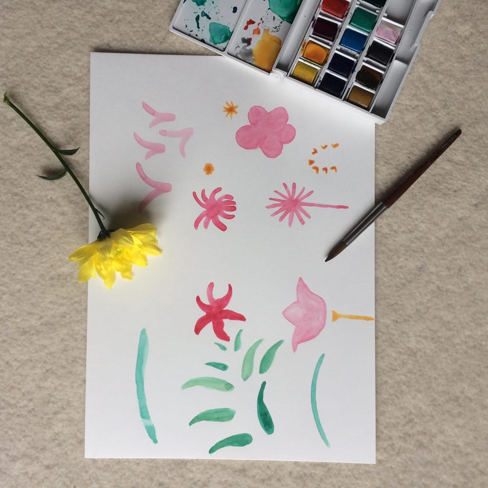 Watercolor photo - image 1 - student project