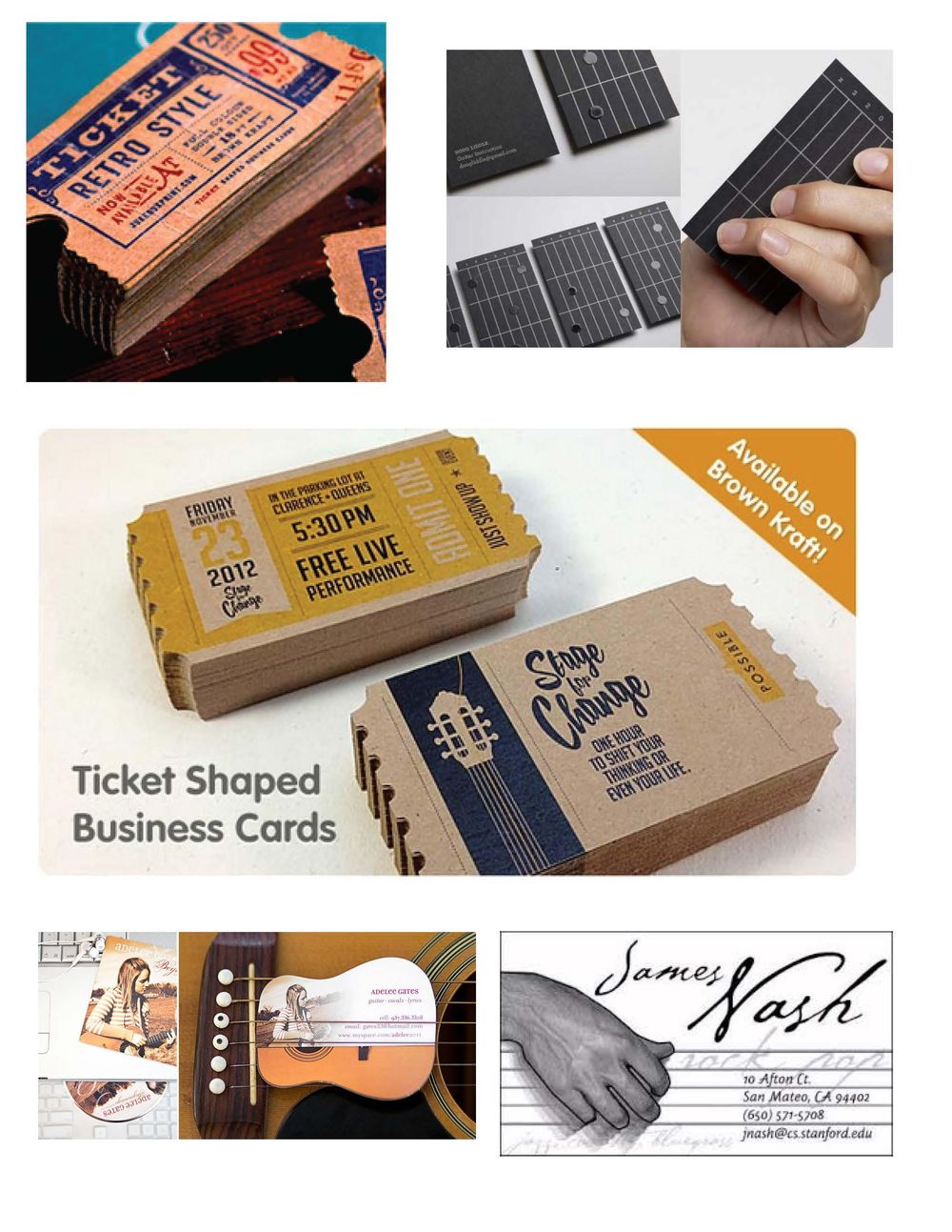 Take 3 Music Trio Business Card feat. JukeBox - image 2 - student project