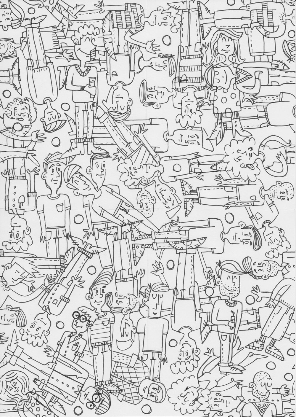 Pattern people - image 2 - student project