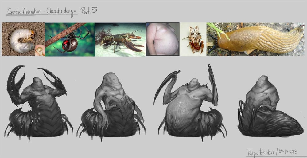 Genetic Aberration - Character design  - image 5 - student project