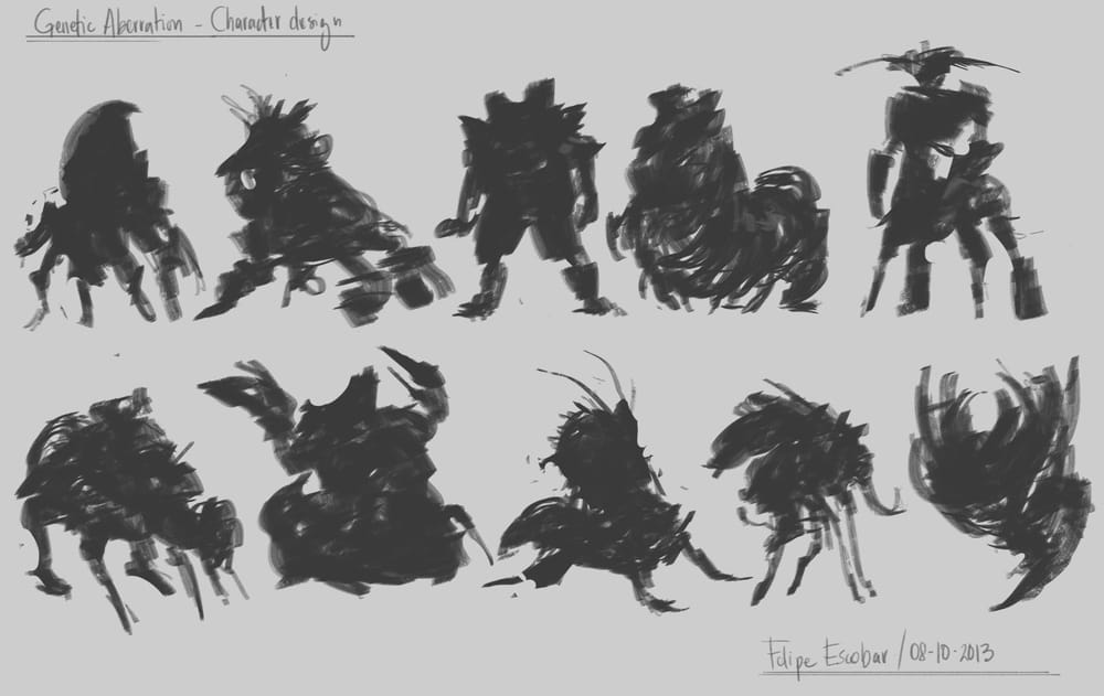Genetic Aberration - Character design  - image 1 - student project