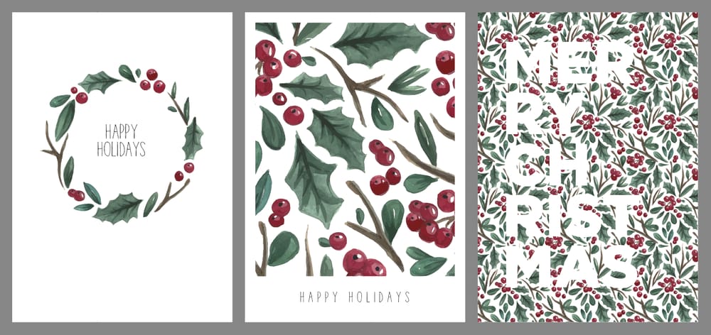 Christmas Cards - image 4 - student project