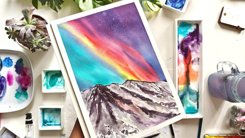 15 Days of watercolor Aurora - image 5 - student project