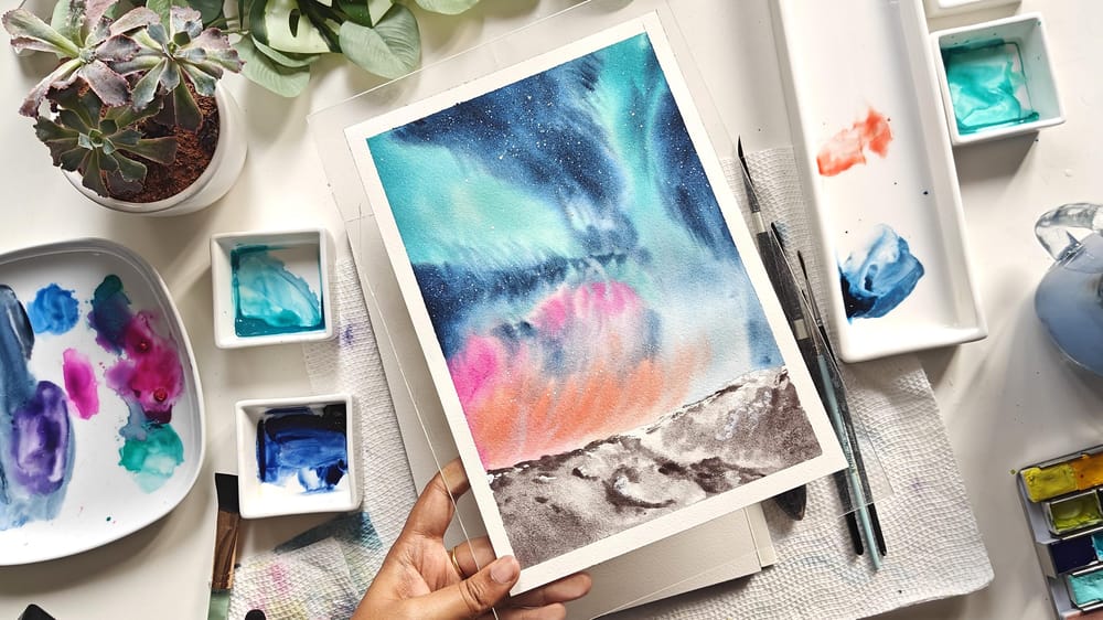 15 Days of watercolor Aurora - image 4 - student project
