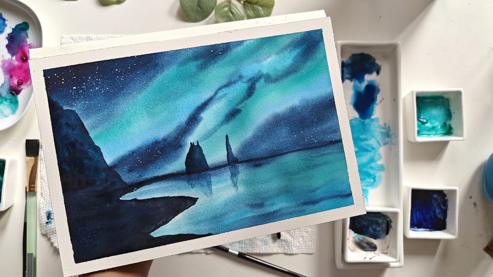 15 Days of watercolor Aurora - image 14 - student project