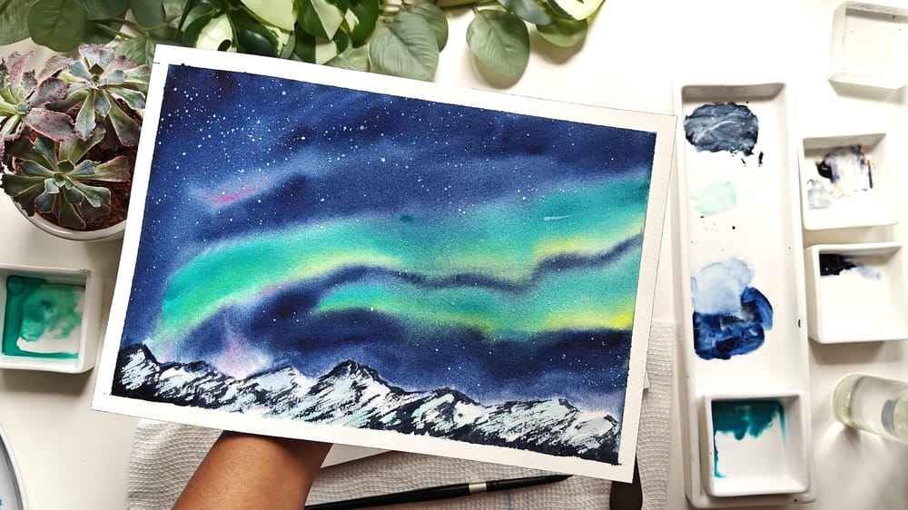 15 Days of watercolor Aurora - image 1 - student project
