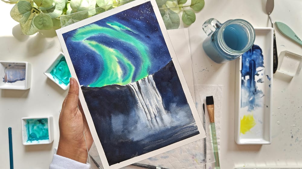 15 Days of watercolor Aurora - image 11 - student project