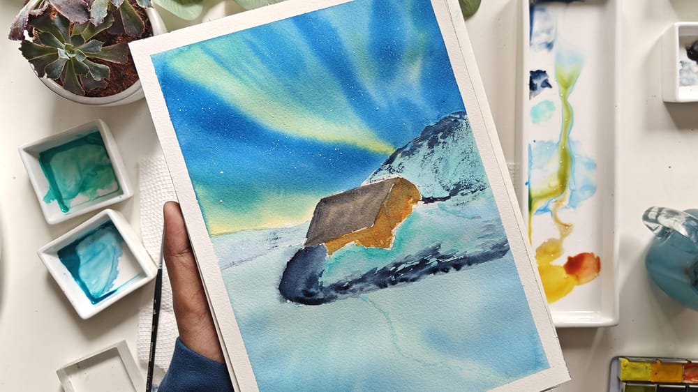 15 Days of watercolor Aurora - image 13 - student project