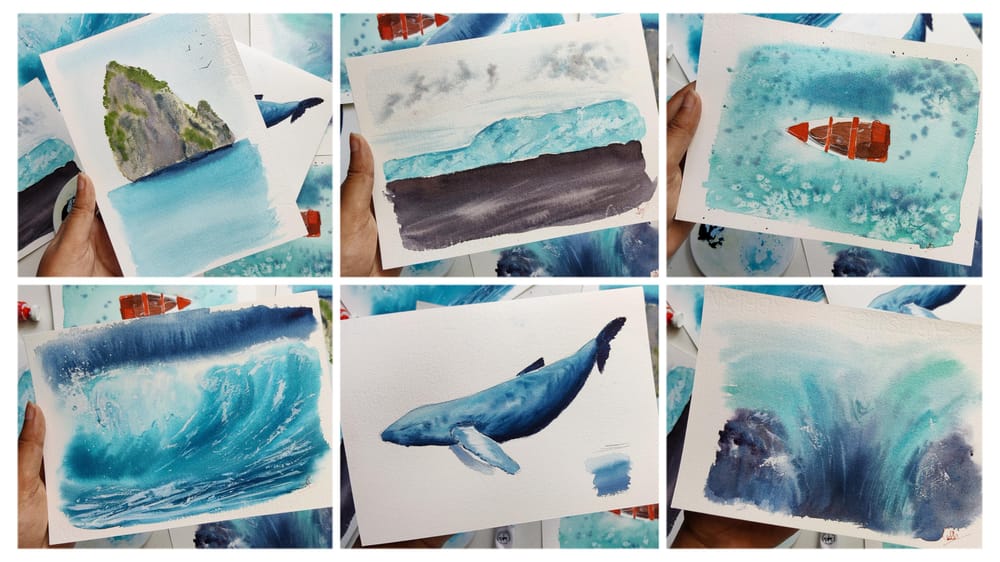 Seascape voyage around the world - image 1 - student project