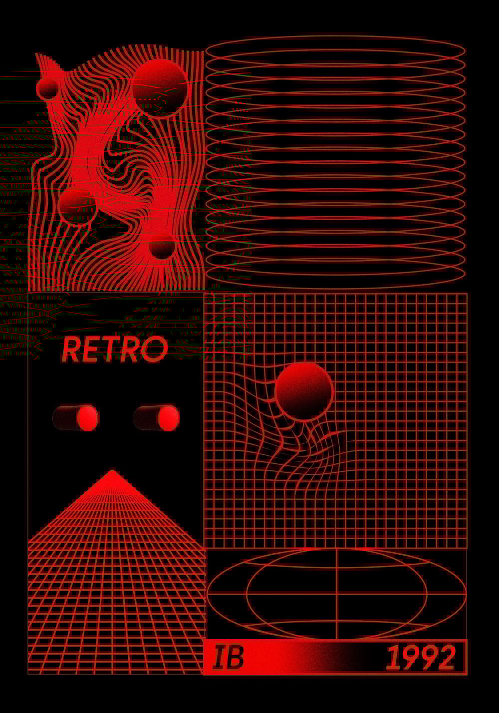 Retro poster 001 - image 1 - student project