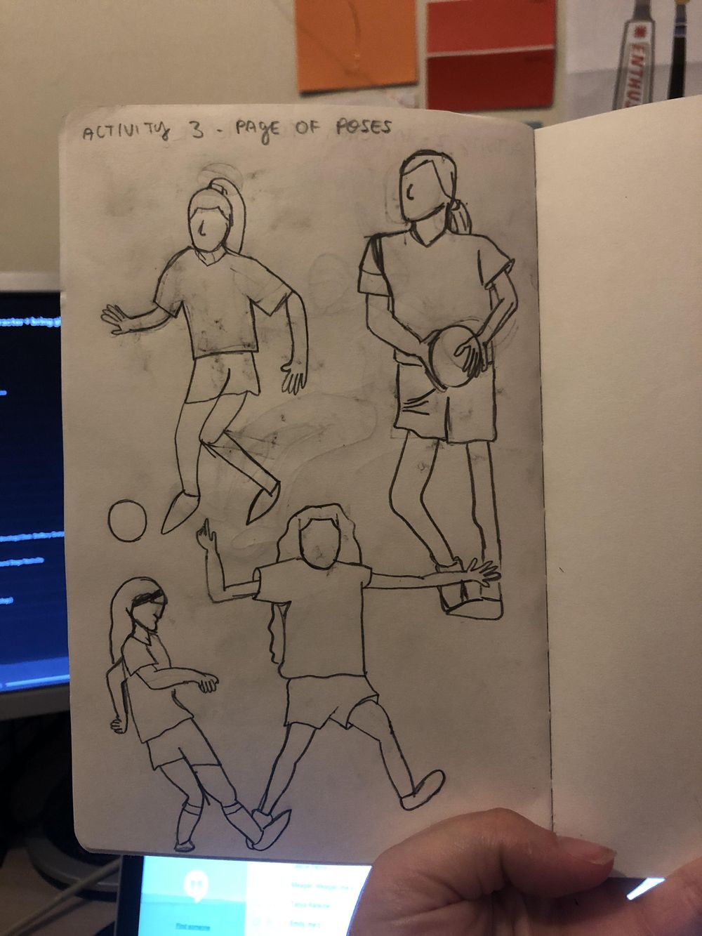 Odd Bodies Sketches - image 3 - student project