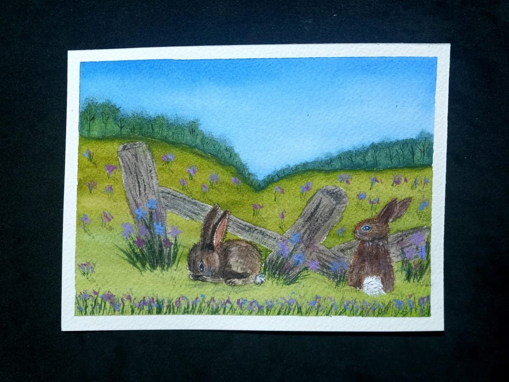 Painting Bunnies - image 1 - student project