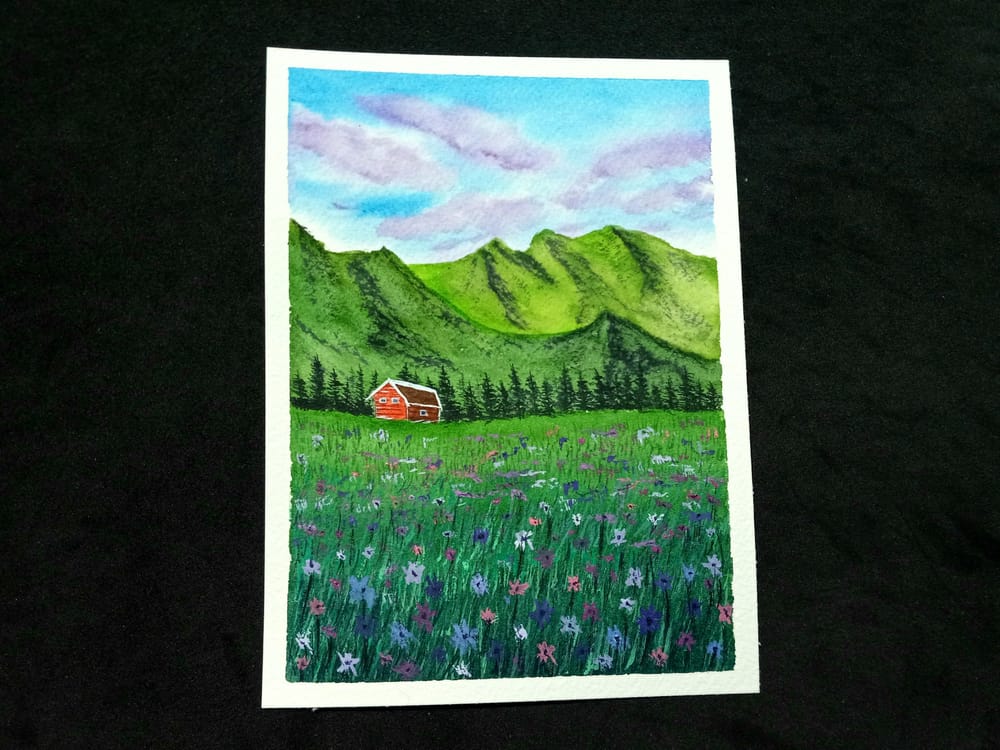 Floral Meadow - image 1 - student project
