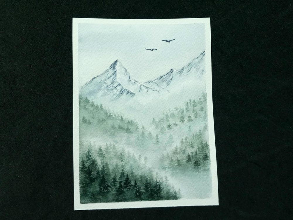Misty Mountains - image 1 - student project