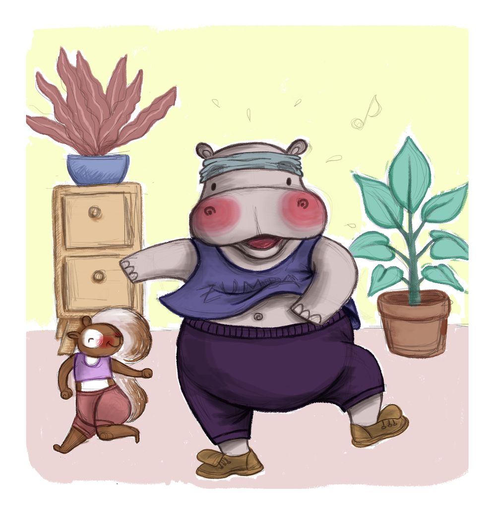Hippo dancer - image 5 - student project