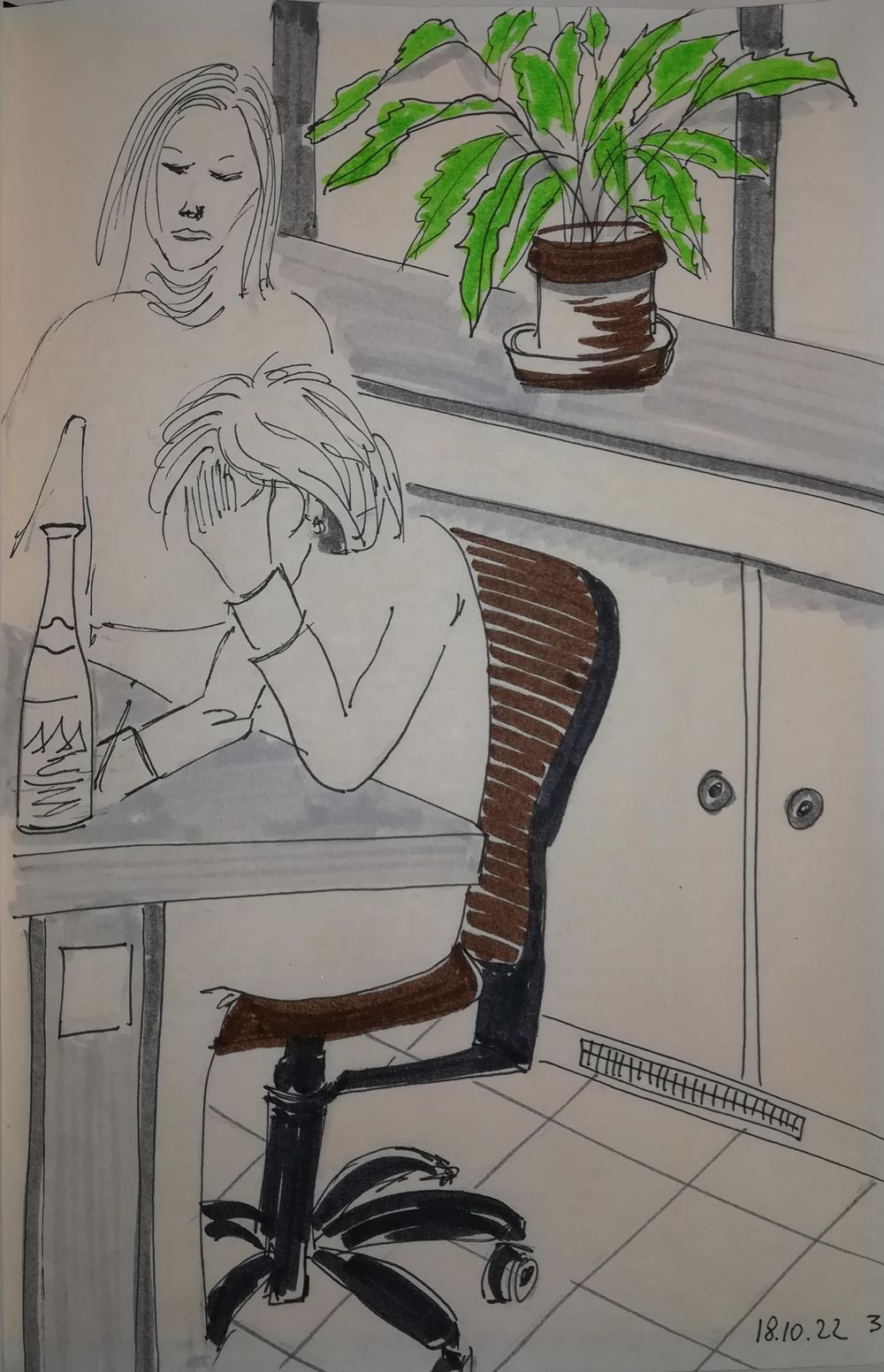 30 days drawing challenge - image 5 - student project