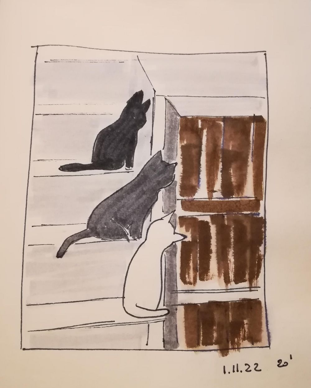 30 days drawing challenge - image 19 - student project
