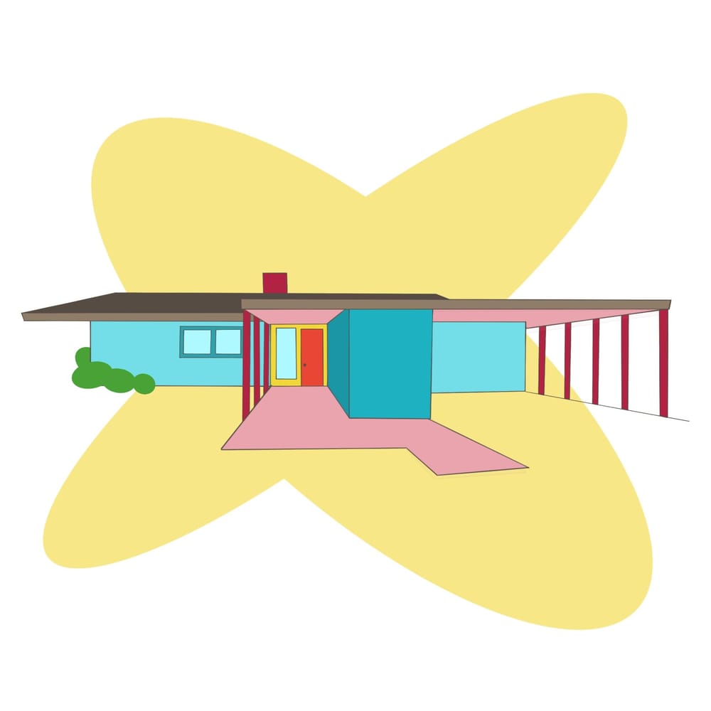 Mid-century modern homes - image 1 - student project